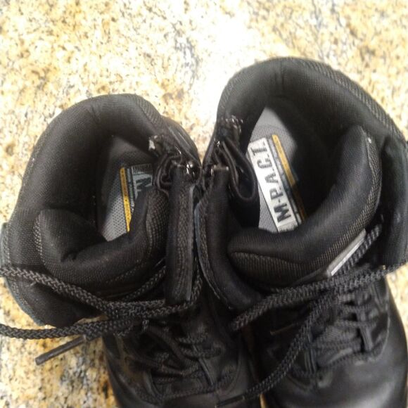 Magnum Stealth Force 6.0 SZ Composite Toe Work Boots Black Leather Mens 13 EUC main image 9